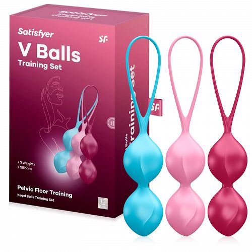 Satisfyer kettős gésagolyók Kegel-izom edzéshez - 70912734