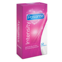 Pasante Intensity bordázott és pontozott óvszerek, 12 darab - 76176993 - 3