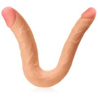 Kettős testszínű dildó, két pénisz, anál szex 36 cm LGBT - 71686407 - 2