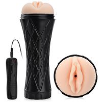 VIBRÁLÓ MŰ VAGINA , VAGINA TUBUSBAN MASZTURBÁLÓ – 77373833 - 3