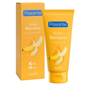 Pasante Banana banán aromájú síkosító 75 ml - 72323181