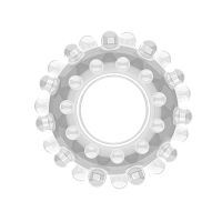 Átlátszó erekciós gyűrűk készlete 3x cock ring - 77592263 - 6