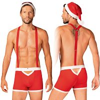 Obsessive Szexi Mikulás Férfi Szett Mr. Claus - 78367334 - 6