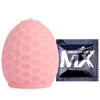 Rózsaszín zselés tojás maszturbátor síkosítóval férfiaknak - 78864184 - 4