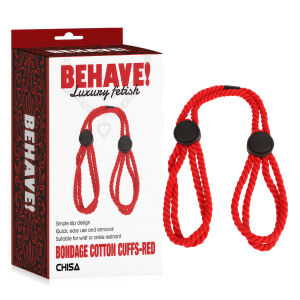 Vörös pamutzsinór BDSM kötözéshez kezdőknek - 75449209