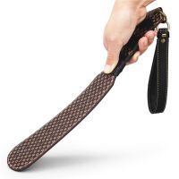 Rebellion masszív bőr BDSM paskoló dombornyomott mintával 20 cm - 79032451 - 6