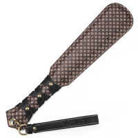 Rebellion masszív bőr BDSM paskoló dombornyomott mintával 20 cm - 79032451 - 4