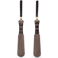 Rebellion masszív bőr BDSM paskoló dombornyomott mintával 20 cm - 79032451 - 3