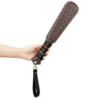 Rebellion masszív bőr BDSM paskoló dombornyomott mintával 20 cm - 79032451 - 2