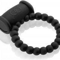 VIBRÁCIÓS SZILIKONOS PÉNISZGYŰRŰ - DGE N008 - 4