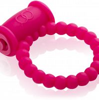 VIBRÁCIÓS SZILIKONOS PÉNISZGYŰRŰ - DGE N008 - 3