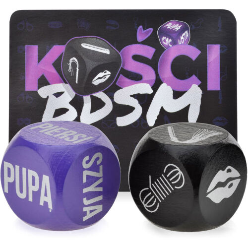 BDSM dobókocka pár – erotikus páros játék domináns és pikáns kalandokhoz - 73996815