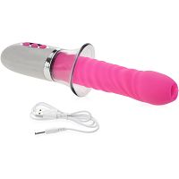 CSÚSZÓ SZOPÓ VIBRÁTOR NYELVECSKÉVEL – 6 VIBRÁCIO FUNKCIÓ + 5 SZOPÁS FUNKCIÓ - 77832431 - 2