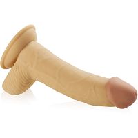 RUGALMAS DILDÓ HÚSOS HÍMVESSZŐ 100% TERMÉSZETESSÉG - 78921780 - 2