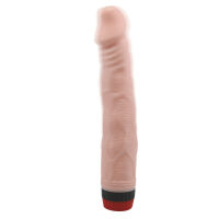 Klasszikus vibrátor, valósághű pénisz, folyékony vibrációval, 22 cm - 79141754 - 5
