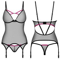 Obszesszív szexi fűző és tanga Novenes - 73272929 - 4