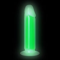 Zöld fluoreszkáló dildo pénisz 22 cm világít a sötétben - 70748179 - 3