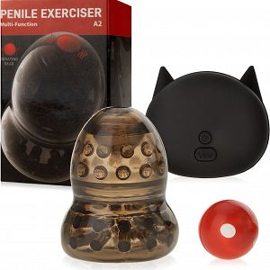 Távirányítós, zselés maszturbátor 10 funkcióval - 73479098