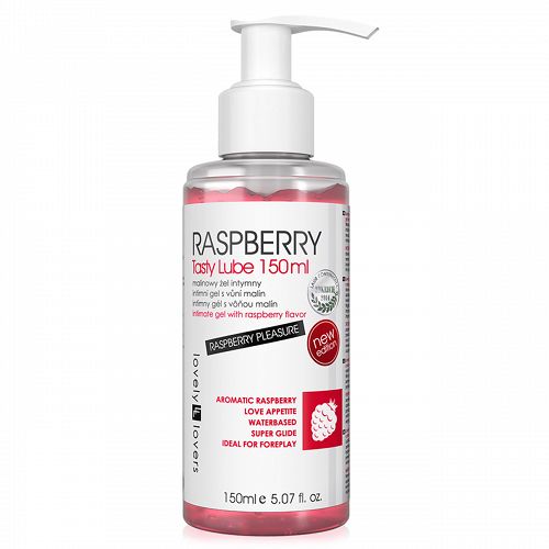 LOVELY LOVERS RASPBERRY – MÁLNÁS NEDVESÍTŐ GÉL SZEXHEZ ÉS MASSZÁZSHOZ 150 ML - 71873948