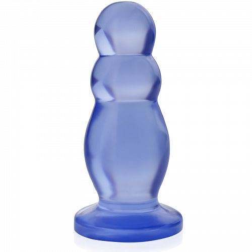 Nagy zselés anál dugó, nagy dildo, max átmérő 6 cm - 70564008