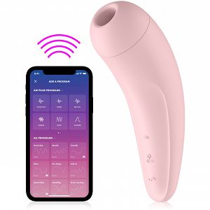 SATISFYER CURVY 2+ - SZOPÓ VIBRÁLÓ CSIKLÓ MASSZIROZÓ APLIKÁCIÓVAL IRÁNYITOTT - 73388995