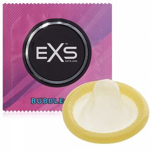 Rágógumiízű óvszer EXS BUBBLEGUM - 76502611