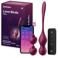 Satisfyer Love Birds – vibráló gésagolyók távirányítóval - 71360793 - 4