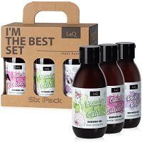 Vegán női tusfürdő szett BEAUTY & CUTIE 6x100ml- 76246146 - 2