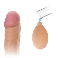 NAGY VALÓSÁGOS DILDÓ, HÍMVESSZŐ VALÓDI EJAKULÁCIÓVAL - 76855657 - 2