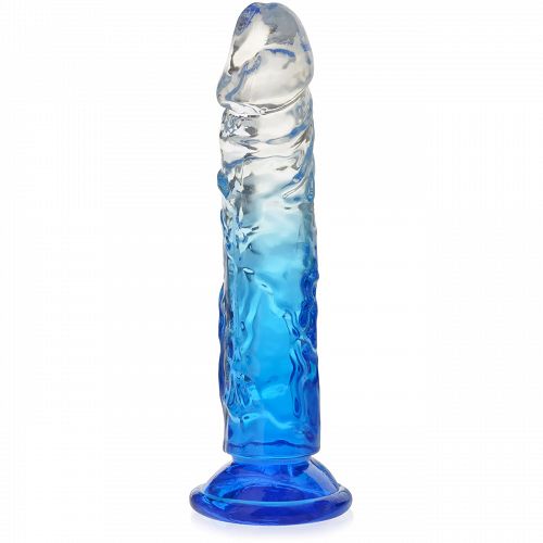 HAJLÉKONY 17 CM GÉL DILDO KÉTSZINÜ MŰHÍMVESSZŐ - 71876786