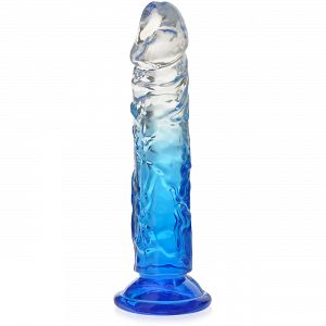 HAJLÉKONY 17 CM GÉL DILDO KÉTSZINÜ MŰHÍMVESSZŐ - 71876786