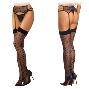 Obsessive Isinne harisnya beépített övvel S/M/L - 71700838