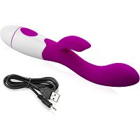 ERGONÓMIAI VIBRÁLÓ 30 PROGRAMMAL NYULACSKÁVAL ÉS TÖLTŐVEL – 75876172 - 2