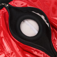 Piros boxeralsó gyűrűvel a strap-onhoz + zseb a vibrátor számára - 79378237 - 10