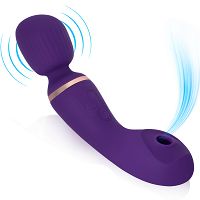 Erős 2 az 1-ben masszírozó pálca + légstimuláció 70 programmal - 78668510 - 4