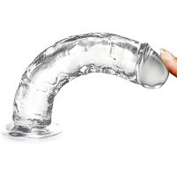 RUGALMAS MŰHÍMVESSZŐ GÉL DILDÓ TAPADÓKORONGON - 74192211 - 2