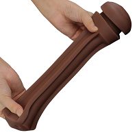 Sultry Stout maszturbátor puha barna tokban - 71144891 - 8