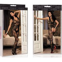 BODYSTOCKING EROTIKUS BODY NYILÁSSAL LABAK KÖZÖTT TAPADÓ KEZESLÁBAS - 79609956 - 3