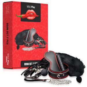 Luxus BDSM készlet EROSPACE WILD PLAY C8 7 termék - 75390158