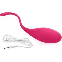 SZILIKON TOJÁS APLIKÁCIÓVAL IRÁNYÍTOTT VIBRÁLO TOJÁS - 71479913 - 2