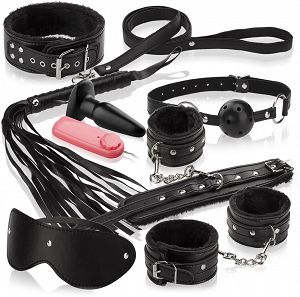 ÉDES EROTIKUS JÁTÉKSZERKÉSZLET A BDSM ÉS BONDAGE KEDVELŐINEK - 77793262