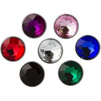 KRISTÁLYEZÜST SZÍNŰ ANÁLIS DUGÓ ROZSDAMENTES ACÉLBÓL WDK 8855 - 6