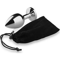 KRISTÁLYEZÜST SZÍNŰ ANÁLIS DUGÓ ROZSDAMENTES ACÉLBÓL WDK 8855 - 3