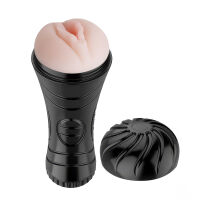 Realisztikus mesterséges hüvely fekete tubusban vagina - 74718327 - 2