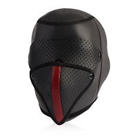 Bőrmaszk szemellenzővel BDSM ülésekhez és jelenetjátszáshoz - 77039546 - 5