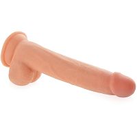 NAGY DILDÓCSÚSZÓ BŐRREL ÉS MOZGÓ TÖRZZSEL SZUPERREÁLIS HÍMVESSZŐ TAPADÓKORONGON - 78646171 - 3