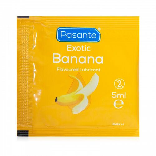 Pasante Exotic Banana ízesítésű banános síkosító zselé 5 ml - 79871684