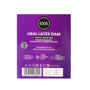 EXS latex orális gát szexhez - szőlő ízű - 79119239