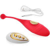 VÍZÁLLÓ VAGINÁLIS-ANÁLIS TOJÁS TÁVIRÁNYITÓVAL VEZÉRELVE – 10 SZEX FUNKCIÓ - 77680213 - 2