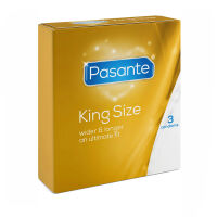 Pasante King Size nagy méretű óvszerek 60 mm 3 db - 73184770 - 2